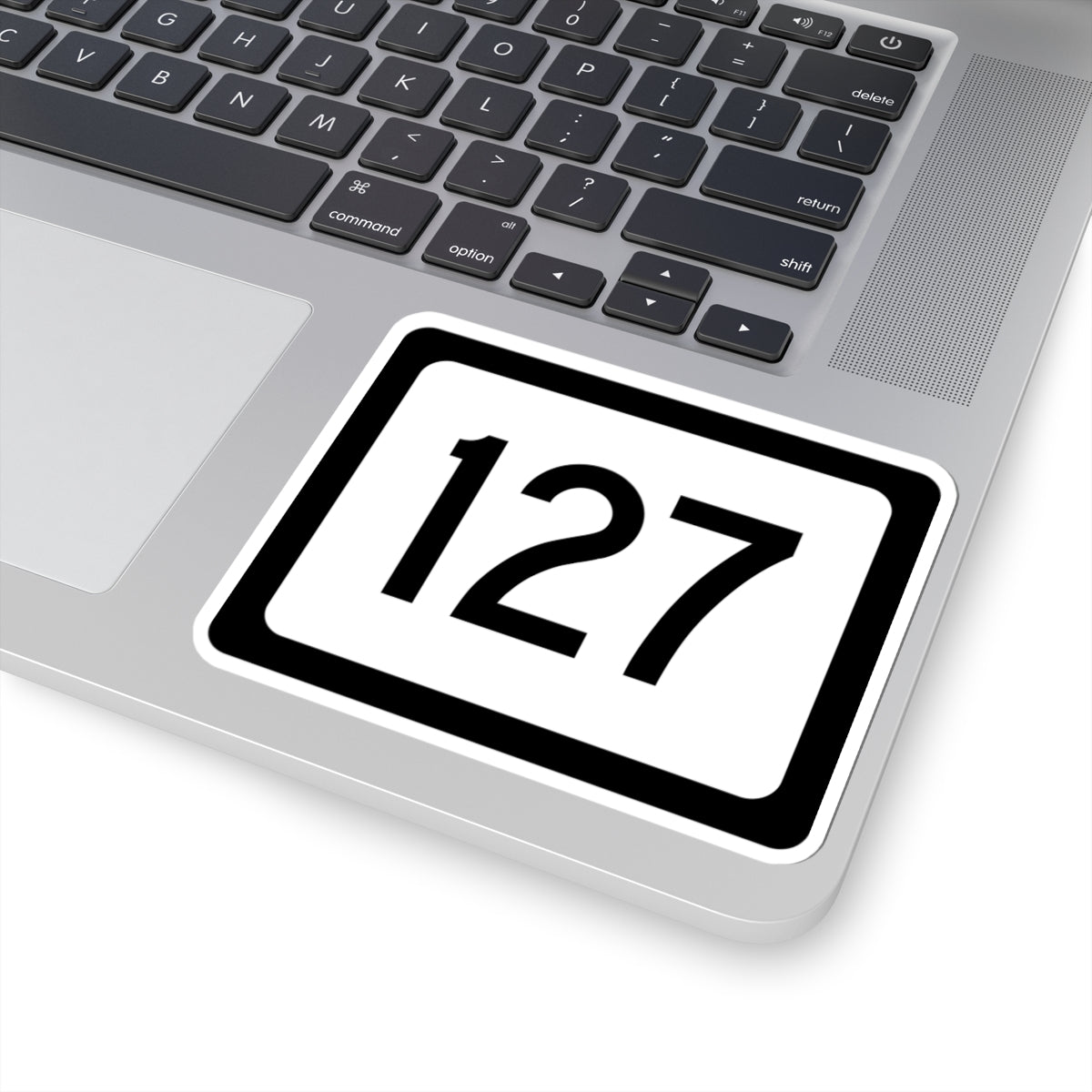 WV-127 (Virginia) (Road Sign) STICKER Vinyl Kiss-Cut Decal