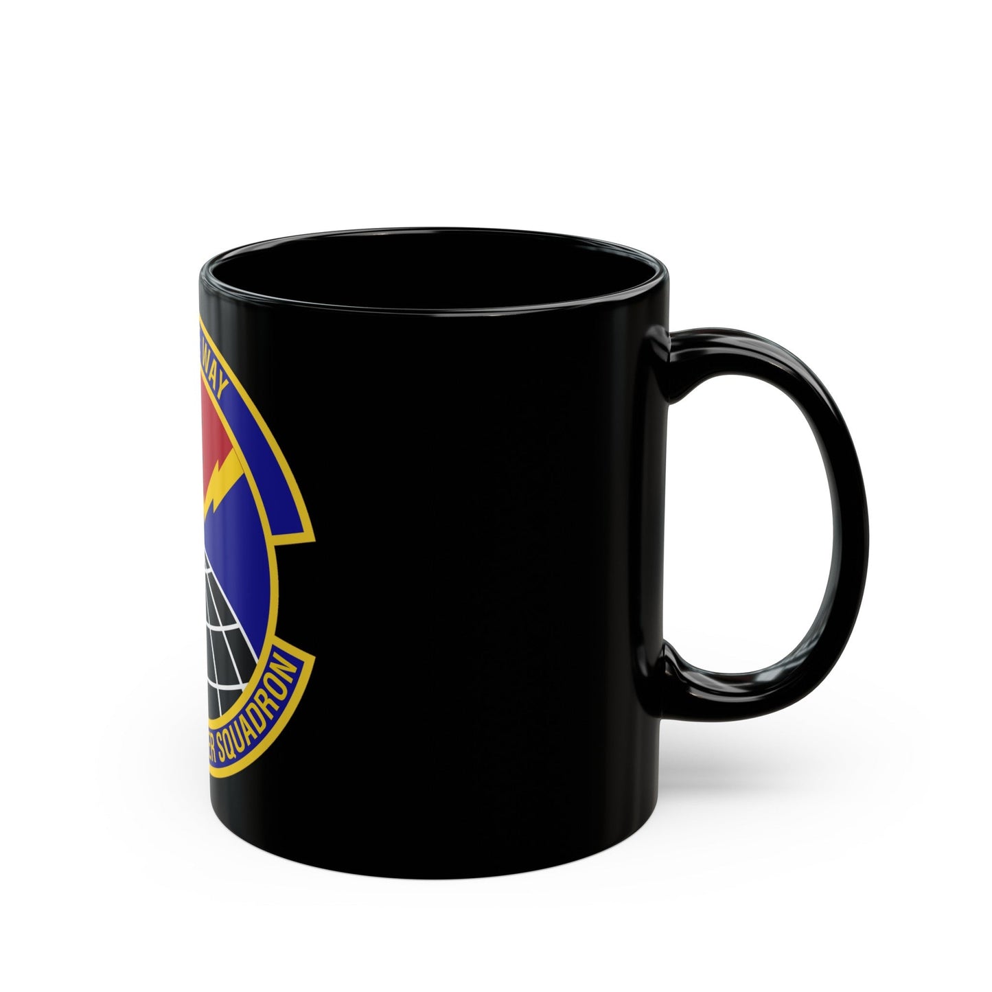 633d Civil Engineer Squadron (U.S. Air Force) Black Coffee Mug-The Sticker Space