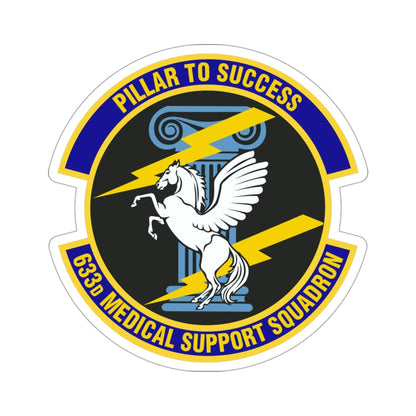 633d Medical Support Squadron (U.S. Air Force) STICKER Vinyl Die-Cut Decal-3 Inch-The Sticker Space