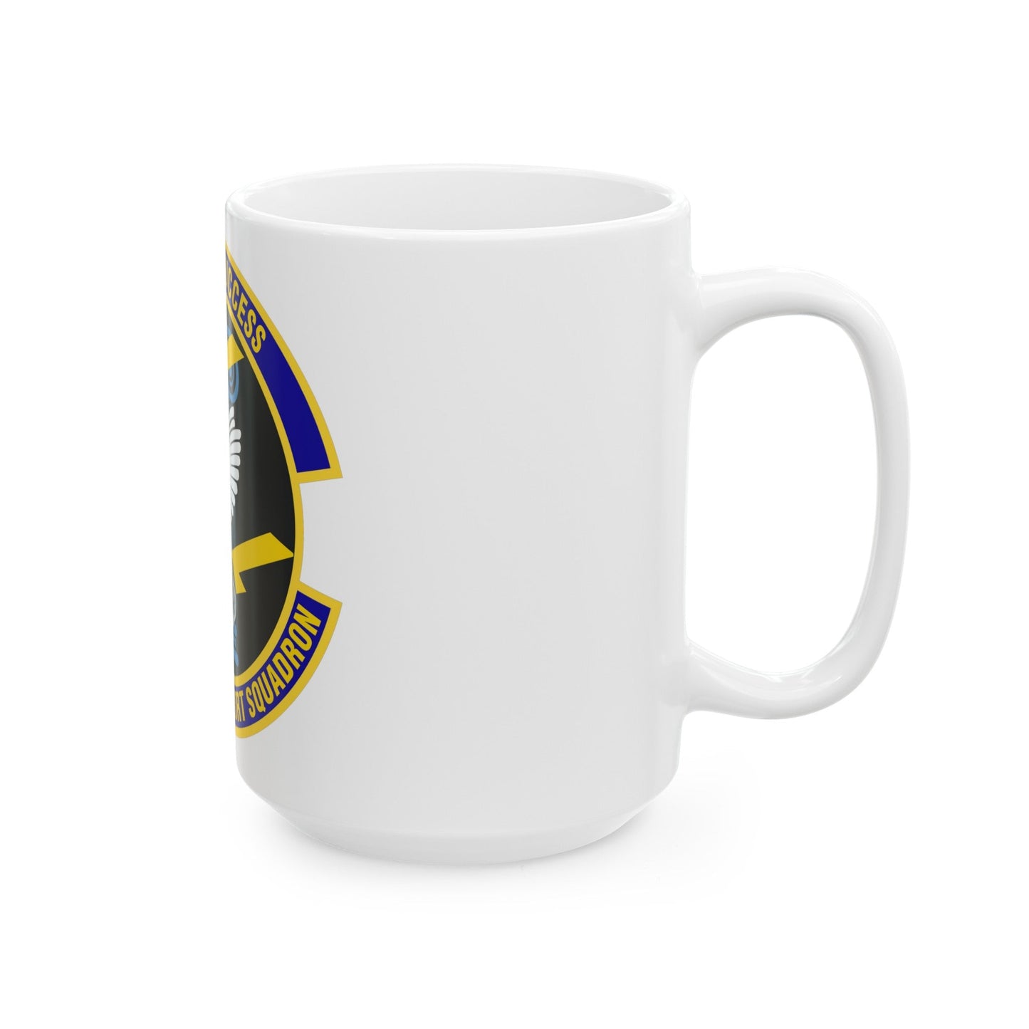 633d Medical Support Squadron (U.S. Air Force) White Coffee Mug-The Sticker Space