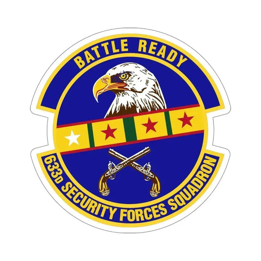 633d Security Forces Squadron (U.S. Air Force) STICKER Vinyl Die-Cut Decal 6 Inch - The Sticker Space