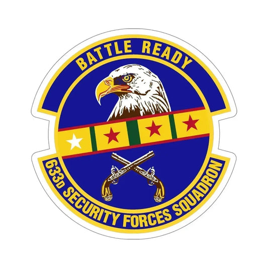 633d Security Forces Squadron (U.S. Air Force) STICKER Vinyl Die-Cut Decal 6 Inch - The Sticker Space
