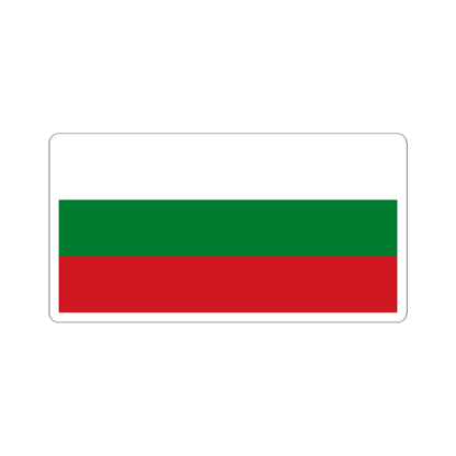 Hybrid flag of Belarus 1918 1991-1995 and 2012- (Belarus) STICKER Vinyl Kiss-Cut Decal