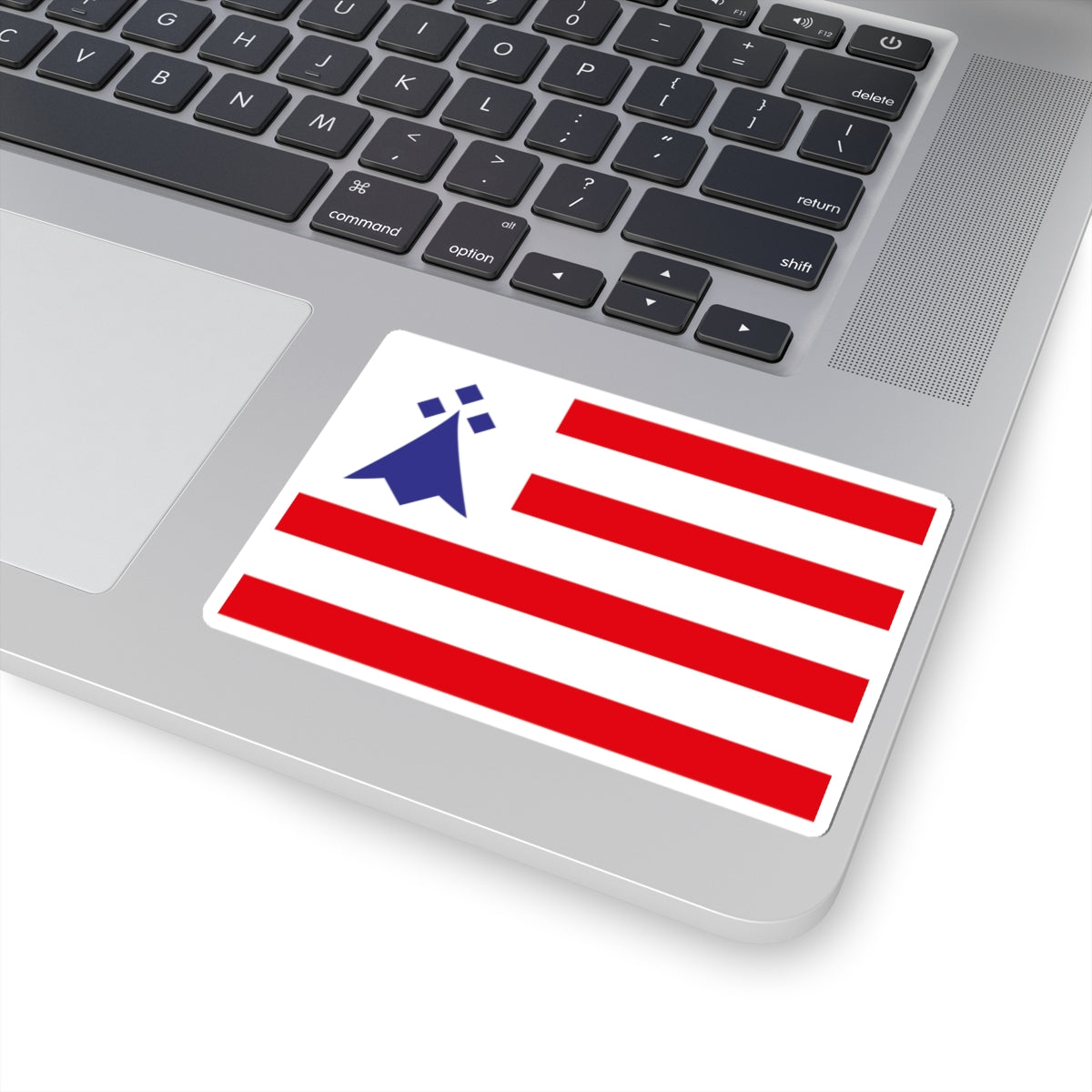 Chtou District Flag (France) STICKER Vinyl Kiss-Cut Decal