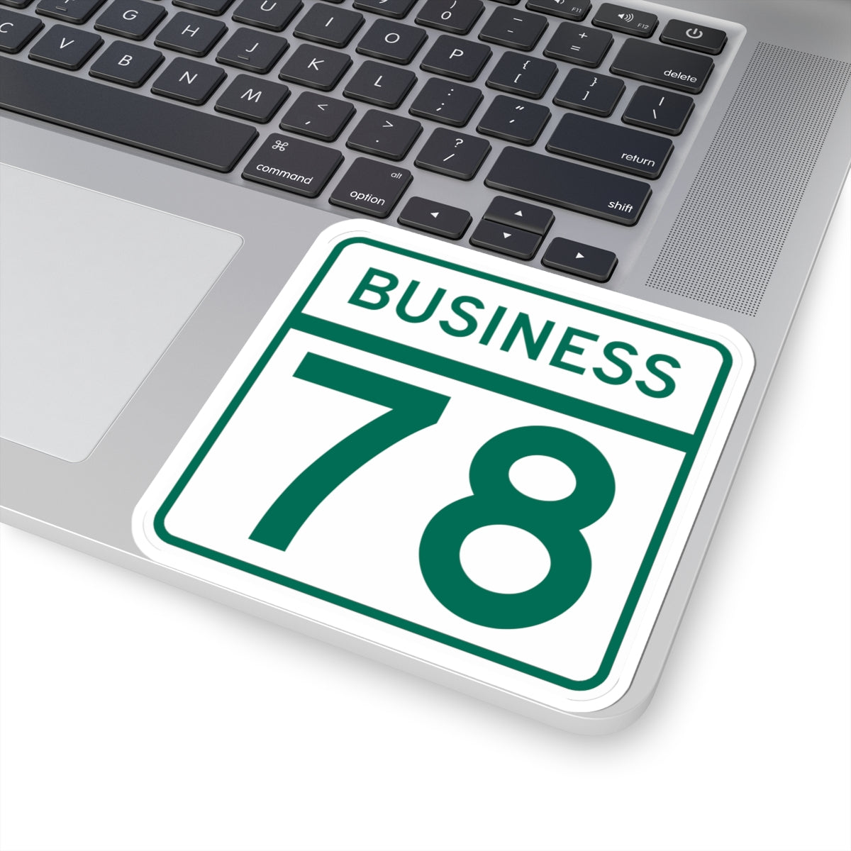 MD Route 78 Business (Maryland) (Road Sign) STICKER Vinyl Kiss-Cut Decal