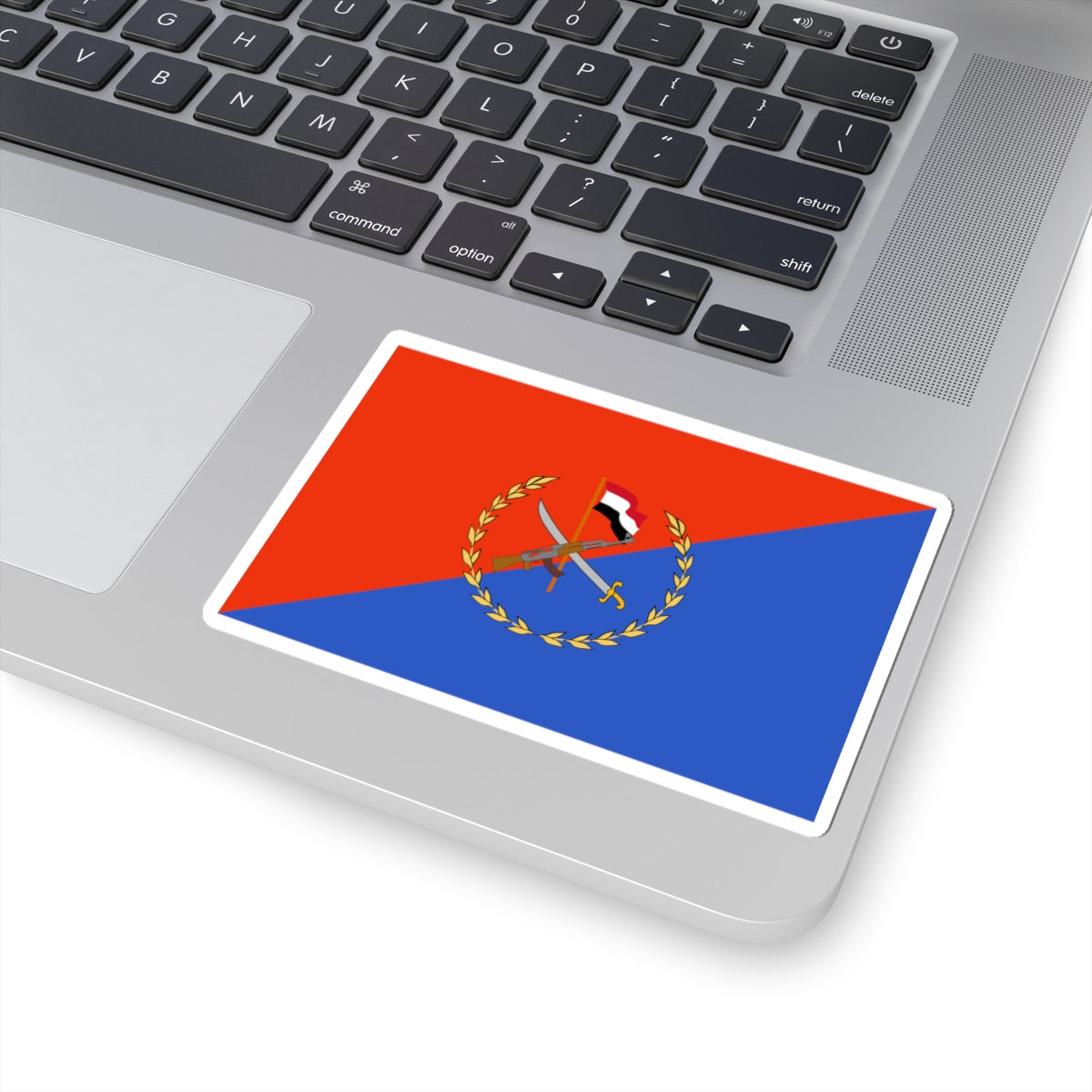 Yemeni Republican Guard Flag (Yemen) STICKER Vinyl Kiss-Cut Decal