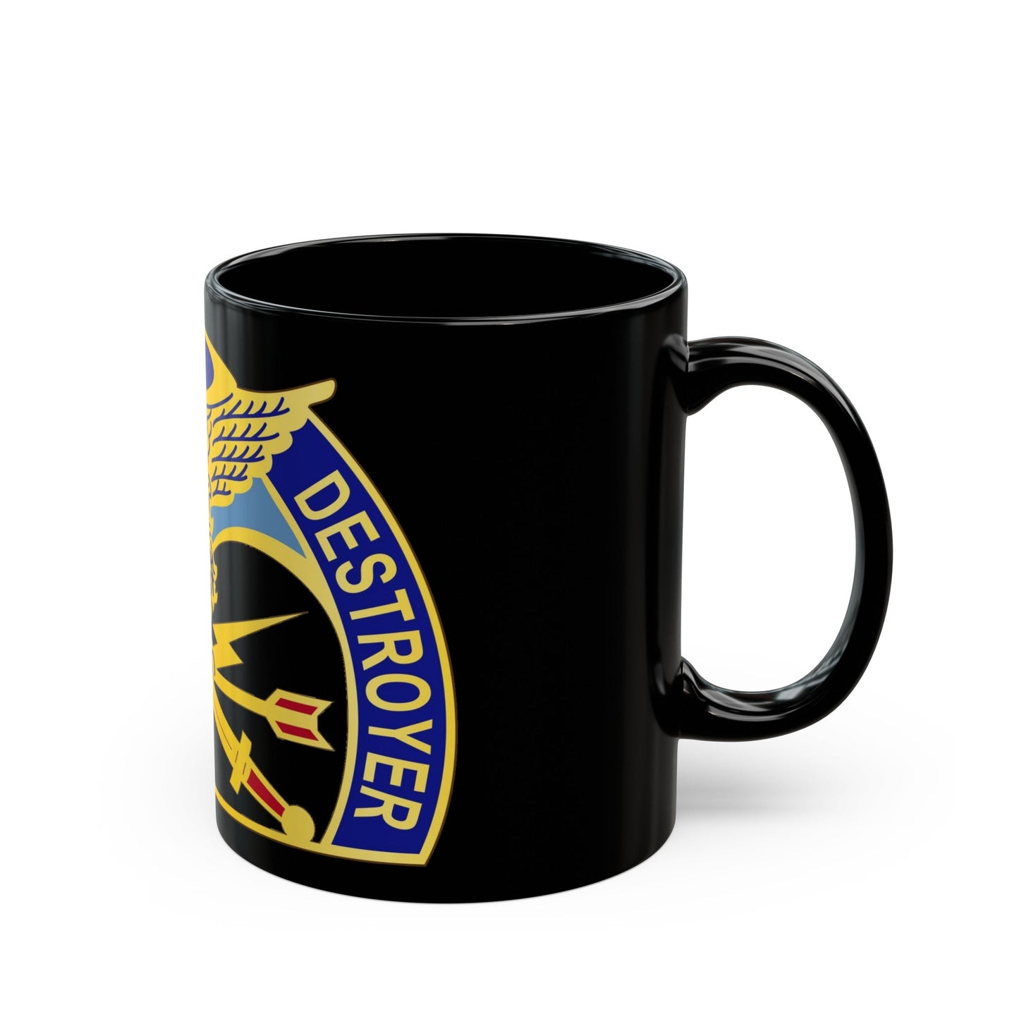 635 Aviation Group (U.S. Army) Black Coffee Mug-The Sticker Space