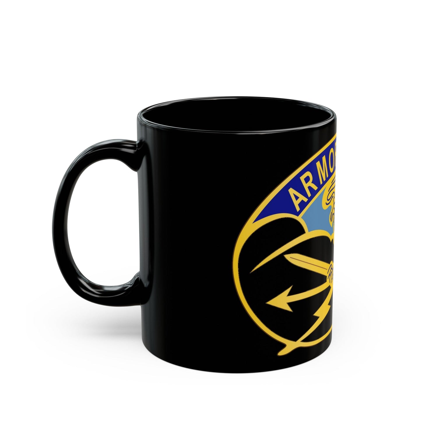 635 Aviation Group (U.S. Army) Black Coffee Mug-The Sticker Space