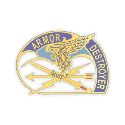 635 Aviation Group (U.S. Army) STICKER Vinyl Kiss-Cut Decal 2 Inch Transparent - The Sticker Space