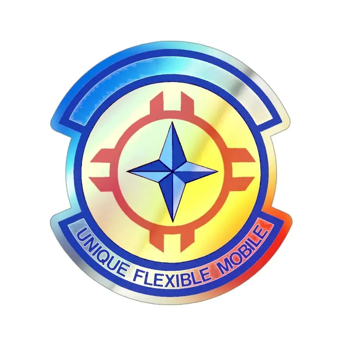 635 Materiel Maintenance Sq AFMC (U.S. Air Force) Holographic STICKER Die-Cut Vinyl Decal 3 Inch Holographic - The Sticker Space