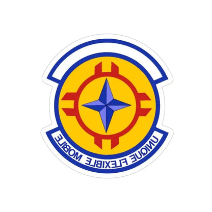 635 Materiel Maintenance Sq AFMC (U.S. Air Force) REVERSE PRINT Transparent Die-Cut STICKER - The Sticker Space