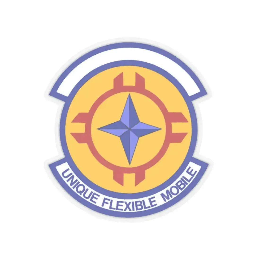 635 Materiel Maintenance Sq AFMC (U.S. Air Force) STICKER Vinyl Kiss-Cut Decal 4 Inch Transparent - The Sticker Space