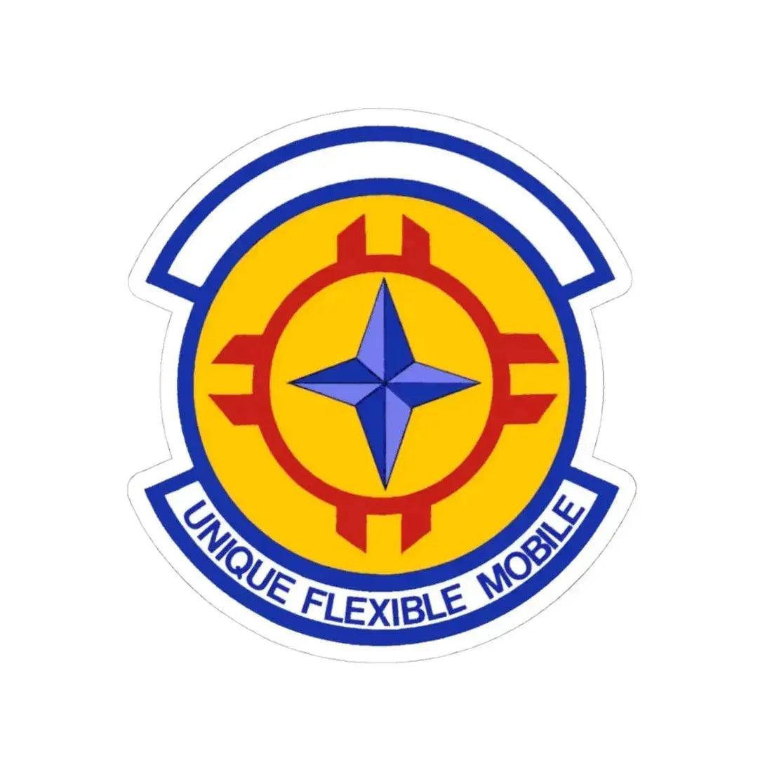 635 Materiel Maintenance Sq AFMC (U.S. Air Force) STICKER Vinyl Kiss-Cut Decal 4 Inch White - The Sticker Space