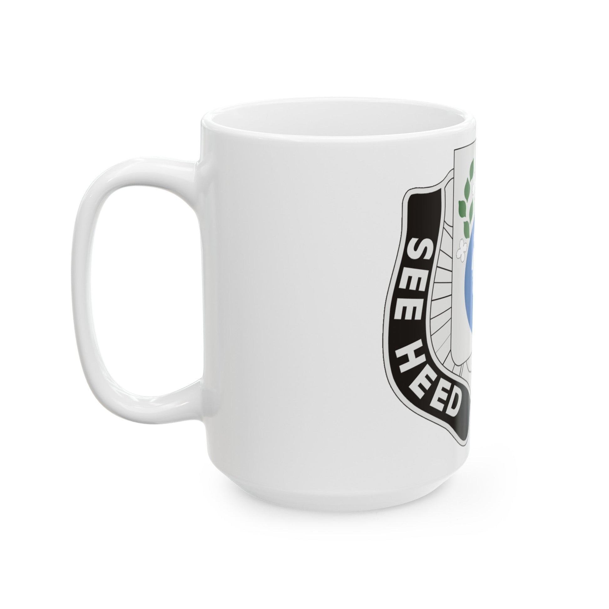 635 Military Intelligence Battalion (U.S. Army) White Coffee Mug-The Sticker Space