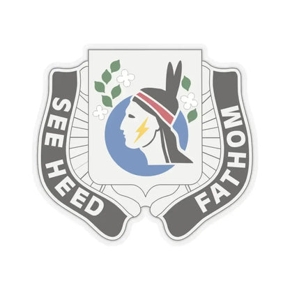 635 Military Intelligence Battalion (U.S. Army) STICKER Vinyl Kiss-Cut Decal 6 Inch Transparent - The Sticker Space