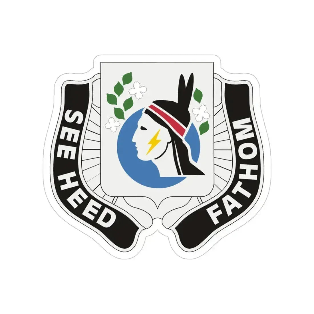 635 Military Intelligence Battalion (U.S. Army) Transparent STICKER Die-Cut Vinyl Decal 6 Inch - The Sticker Space