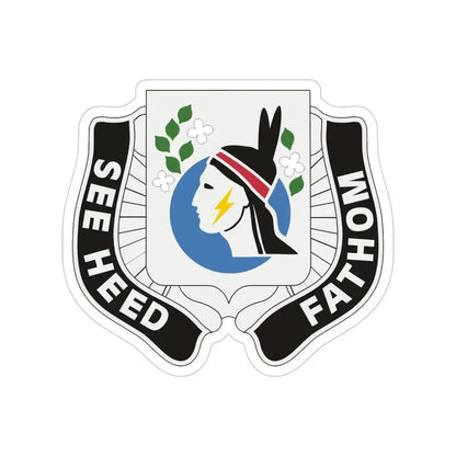 635 Military Intelligence Battalion (U.S. Army) Transparent STICKER Die-Cut Vinyl Decal 6 Inch - The Sticker Space