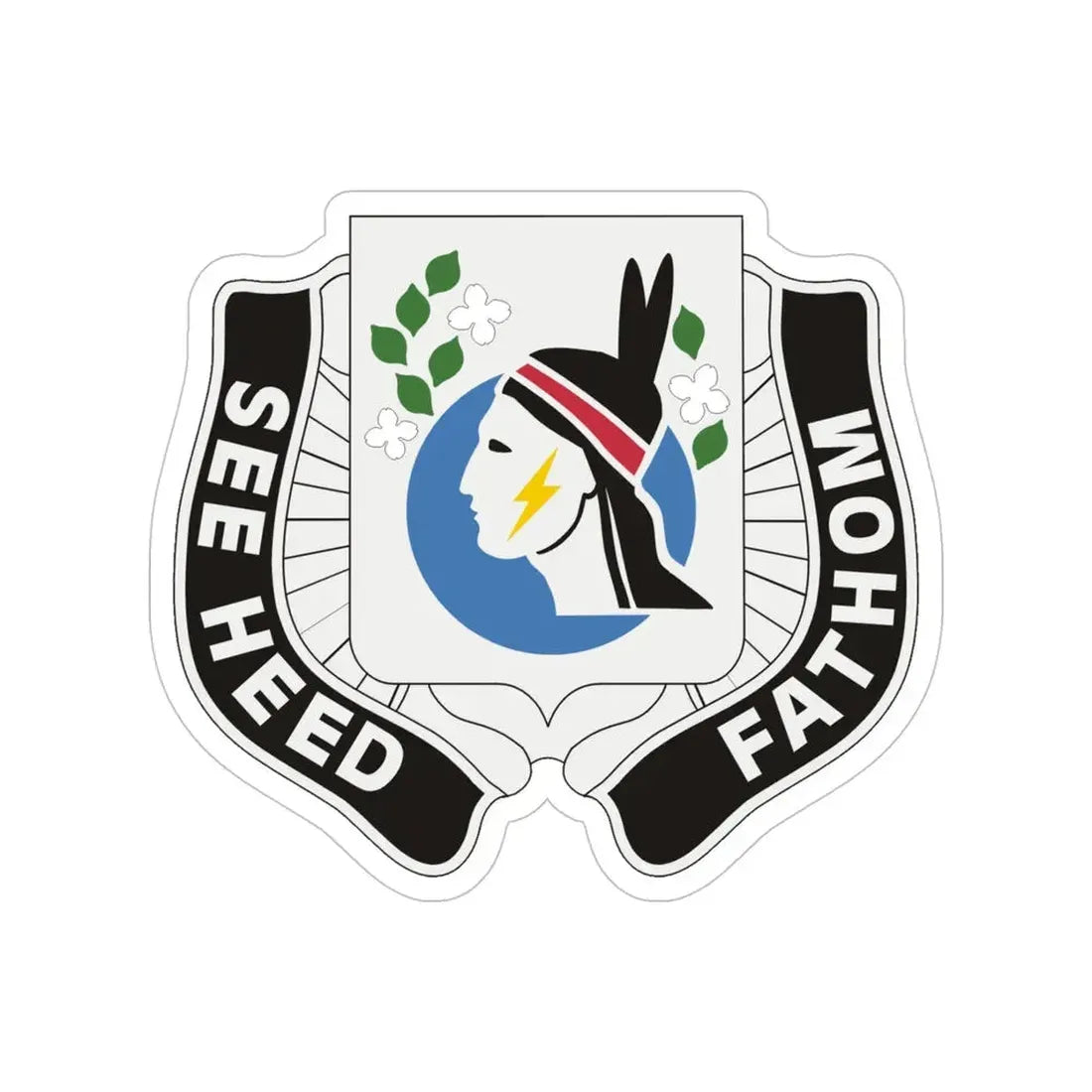 635 Military Intelligence Battalion (U.S. Army) Transparent STICKER Die-Cut Vinyl Decal - The Sticker Space