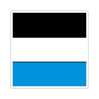 CHE Unterkulm Flag (Switzerland) STICKER Vinyl Kiss-Cut Decal