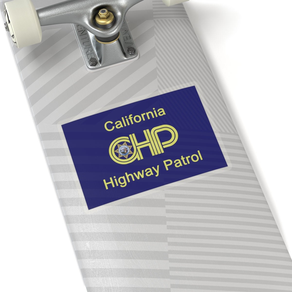 California Highway Patrol Flag - STICKER Vinyl Kiss-Cut Decal