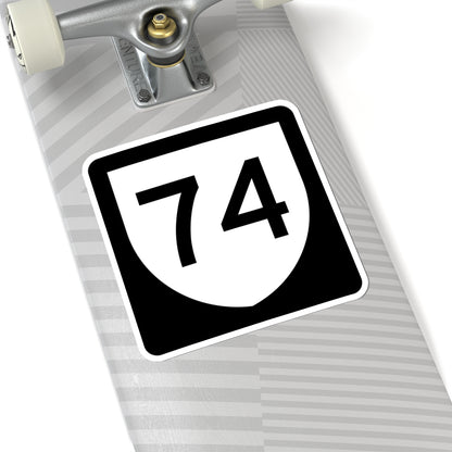 PR urban primary 74 (Puerto Rico) (Road Sign) STICKER Vinyl Kiss-Cut Decal