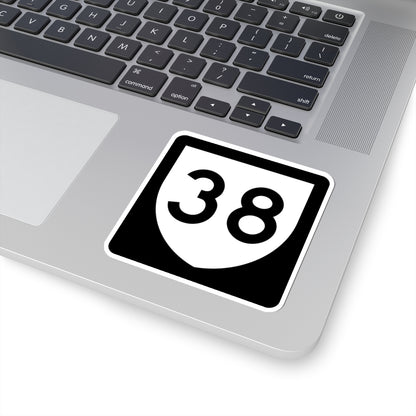 PR urban primary 38 (Puerto Rico) (Road Sign) STICKER Vinyl Kiss-Cut Decal