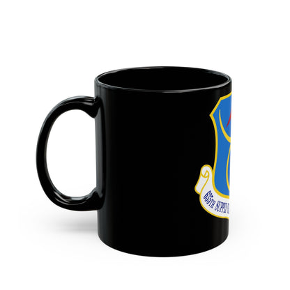 635th Supply Chain Operations Group (U.S. Air Force) Black Coffee Mug-The Sticker Space