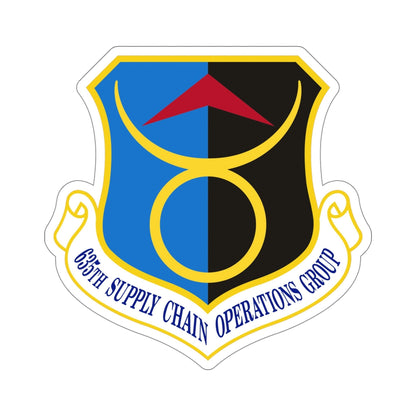 635th Supply Chain Operations Group (U.S. Air Force) STICKER Vinyl Die-Cut Decal-5 Inch-The Sticker Space