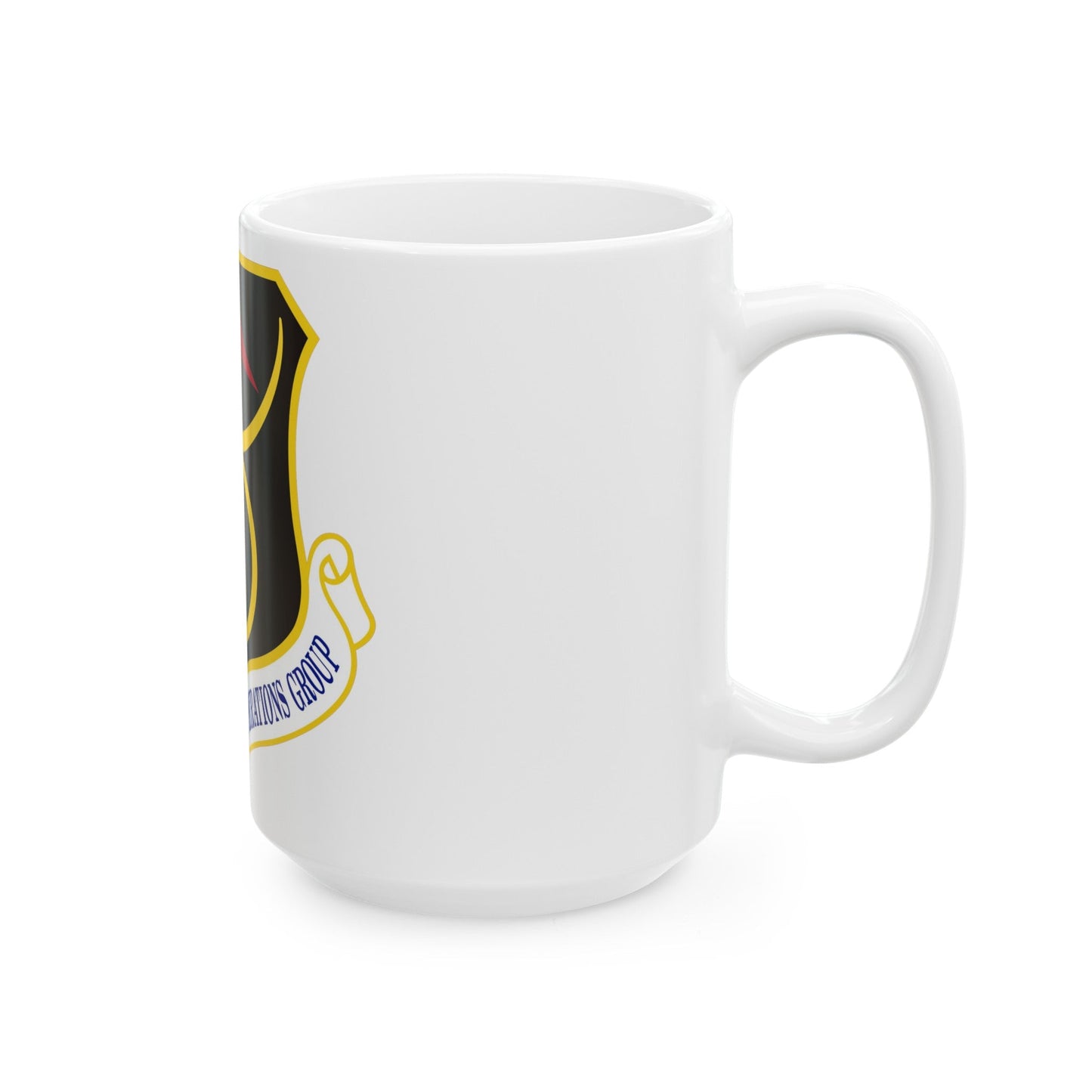 635th Supply Chain Operations Group (U.S. Air Force) White Coffee Mug-The Sticker Space