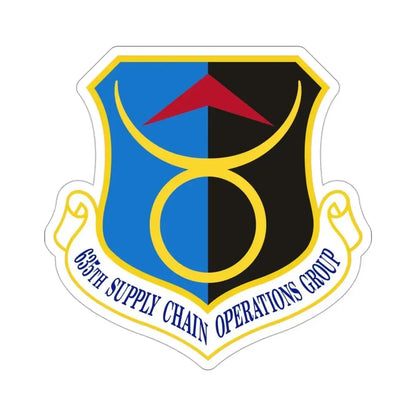 635th Supply Chain Operations Group (U.S. Air Force) STICKER Vinyl Die-Cut Decal 3 Inch - The Sticker Space