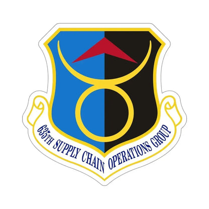 635th Supply Chain Operations Group (U.S. Air Force) STICKER Vinyl Die-Cut Decal 6 Inch - The Sticker Space