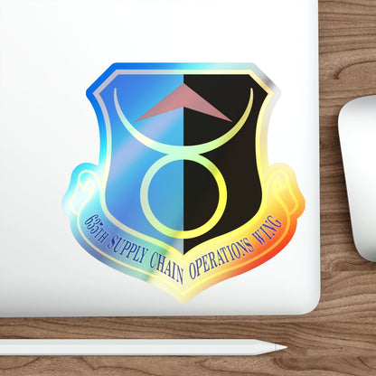 635th Supply Chain Operations Wing (U.S. Air Force) Holographic STICKER Die-Cut Vinyl Decal-The Sticker Space