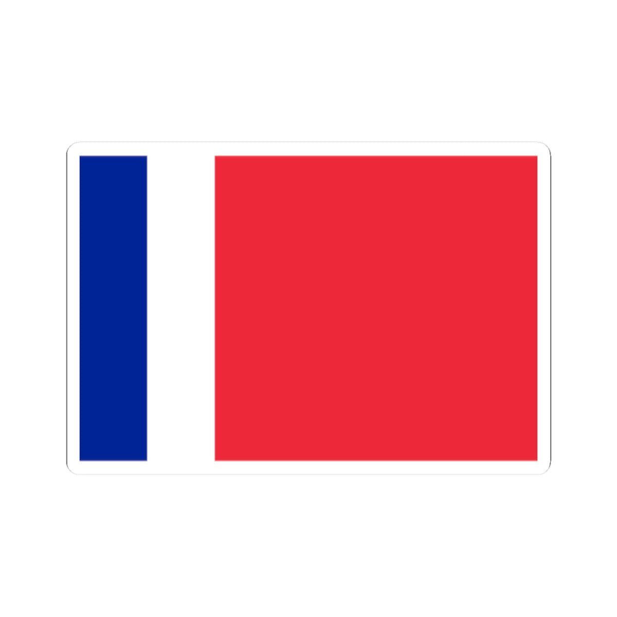 Flag of Communist France (France) STICKER Vinyl Kiss-Cut Decal