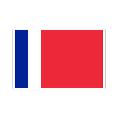 Flag of Communist France (France) STICKER Vinyl Kiss-Cut Decal