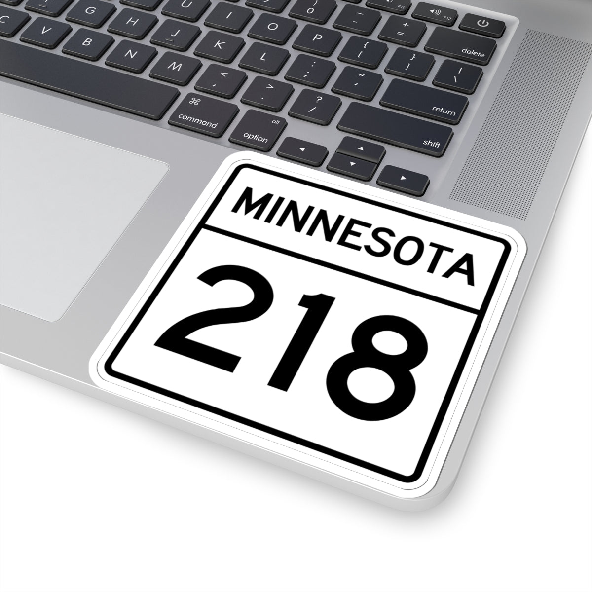 MN-218 1948 (Minnesota) (Road Sign) STICKER Vinyl Kiss-Cut Decal