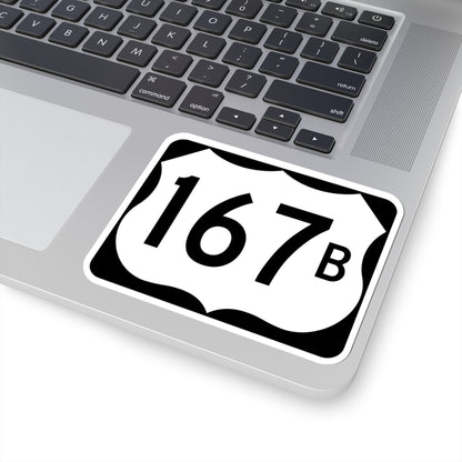 US 167B (Arkansas) (Road Sign) STICKER Vinyl Kiss-Cut Decal