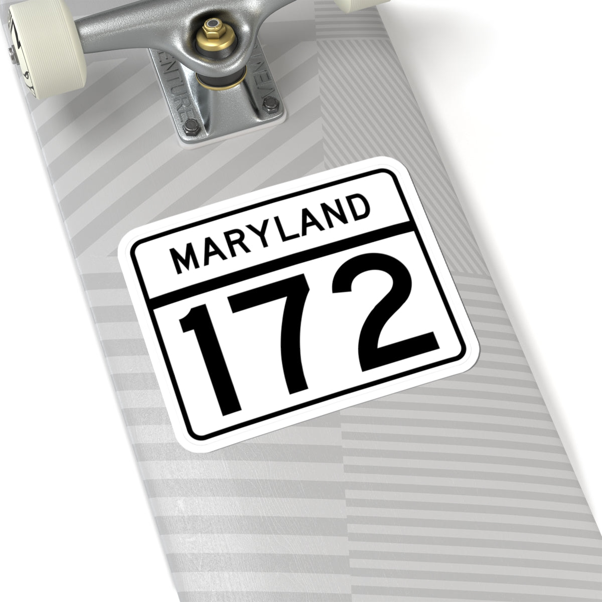 MD Route 172 (Maryland) (Road Sign) STICKER Vinyl Kiss-Cut Decal