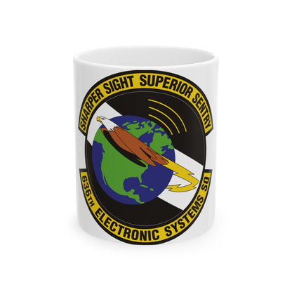 636th Electronic Systems Squadron (U.S. Air Force) White Coffee Mug-11oz-The Sticker Space