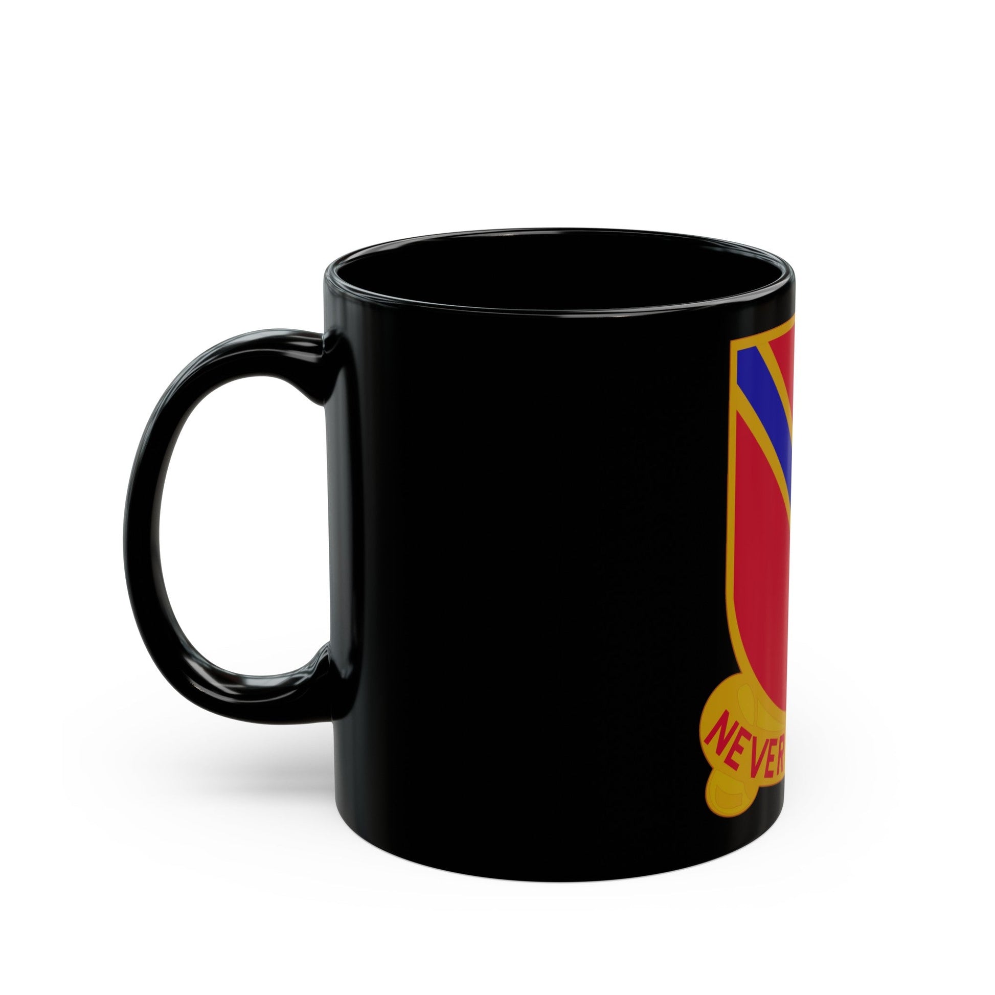 636th Field Artillery Battalion (U.S. Army) Black Coffee Mug-The Sticker Space