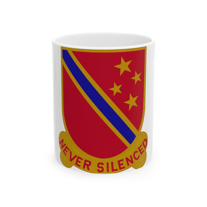 636th Field Artillery Battalion (U.S. Army) White Coffee Mug-11oz-The Sticker Space