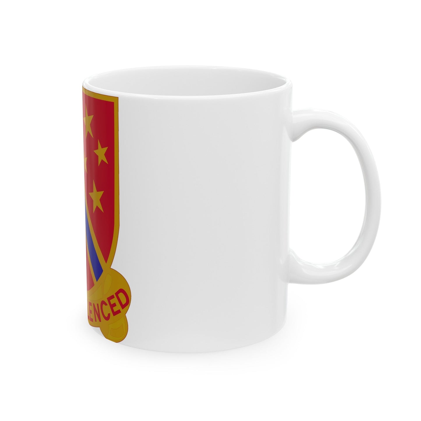 636th Field Artillery Battalion (U.S. Army) White Coffee Mug-The Sticker Space