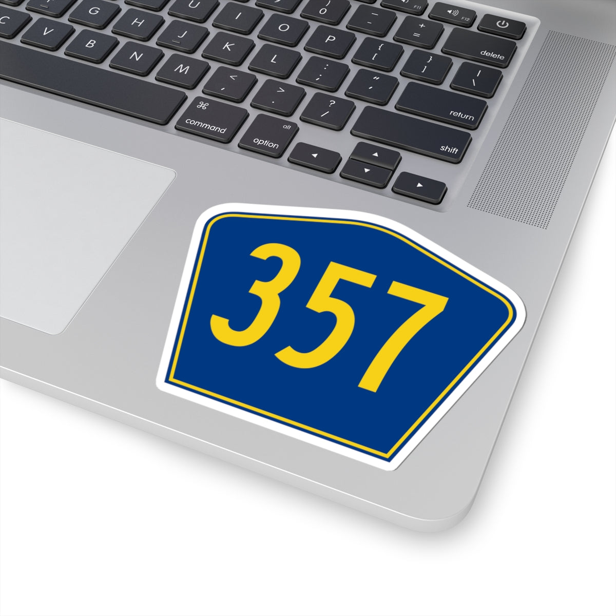 PR secondary 357 (Puerto Rico) (Road Sign) STICKER Vinyl Kiss-Cut Decal