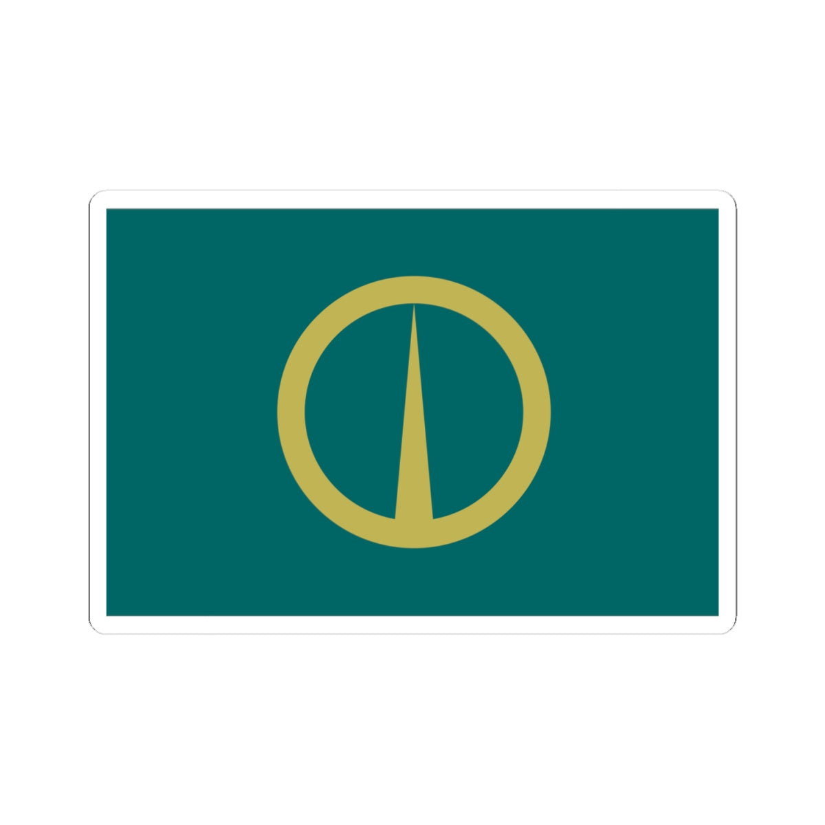 Flag of Noboribetsu Hokkaido (Japan) STICKER Vinyl Kiss-Cut Decal