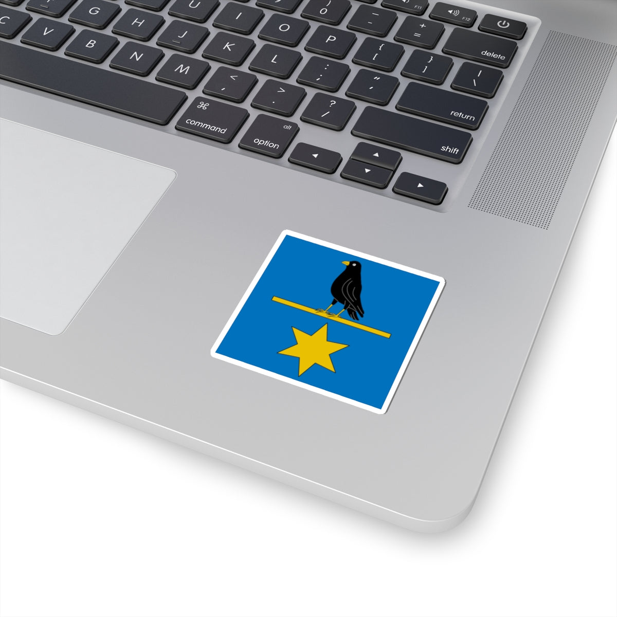 Flag of Denis Theurillat (Switzerland) STICKER Vinyl Kiss-Cut Decal