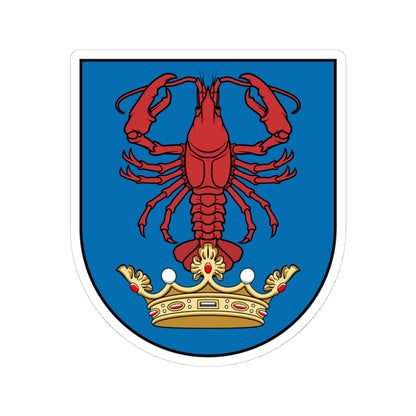 Coa Hungary Family Gerzsenyi (Hungary) (Coat of Arms) STICKER Vinyl Kiss-Cut Decal