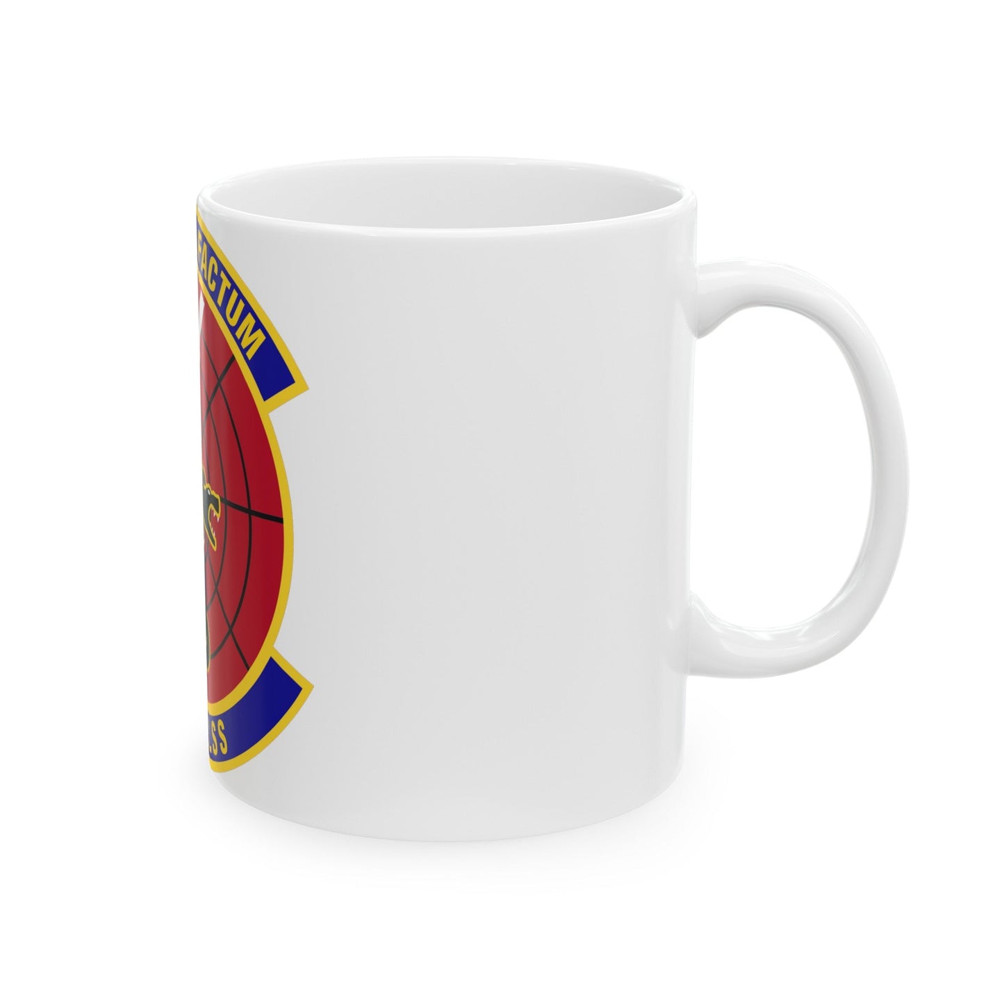 637th Electronic Systems Squadron (U.S. Air Force) White Coffee Mug-The Sticker Space