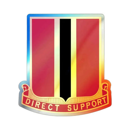 637th Field Artillery Battalion (U.S. Army) Holographic STICKER Die-Cut Vinyl Decal - The Sticker Space