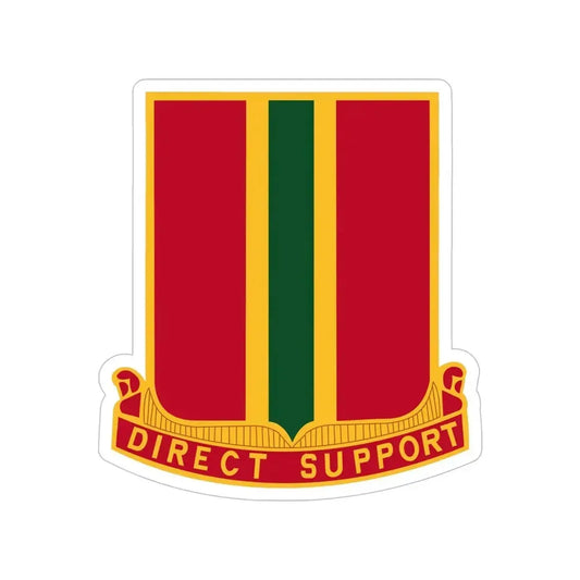 637th Field Artillery Battalion (U.S. Army) Transparent STICKER Die-Cut Vinyl Decal 6 Inch - The Sticker Space