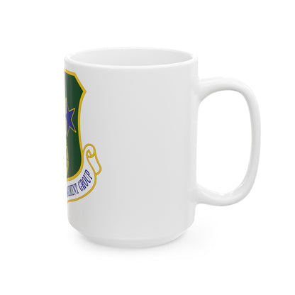 638 Supply Chain Management Group AFMC (U.S. Air Force) White Coffee Mug-The Sticker Space