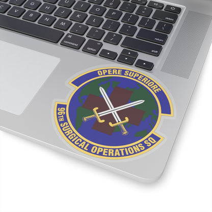 96th Surgical Operations Squadron (U.S. Air Force) STICKER Vinyl Kiss-Cut Decal